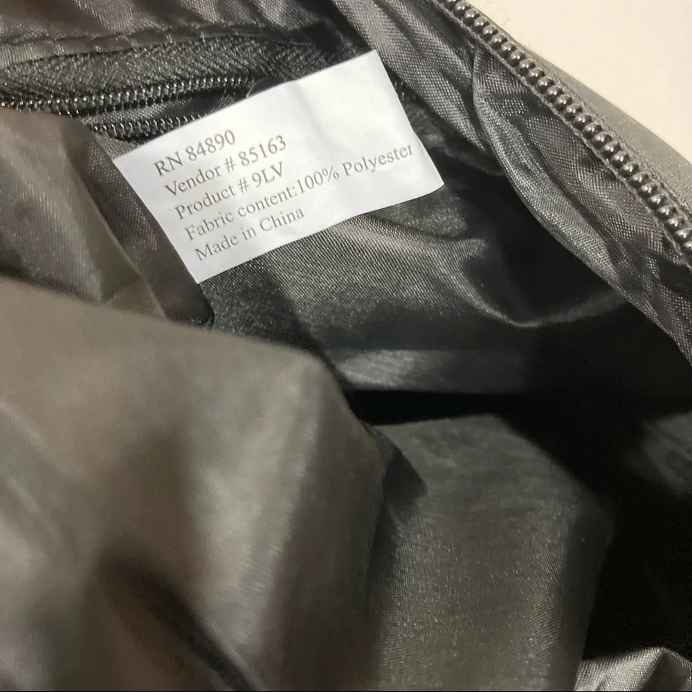 black polyester